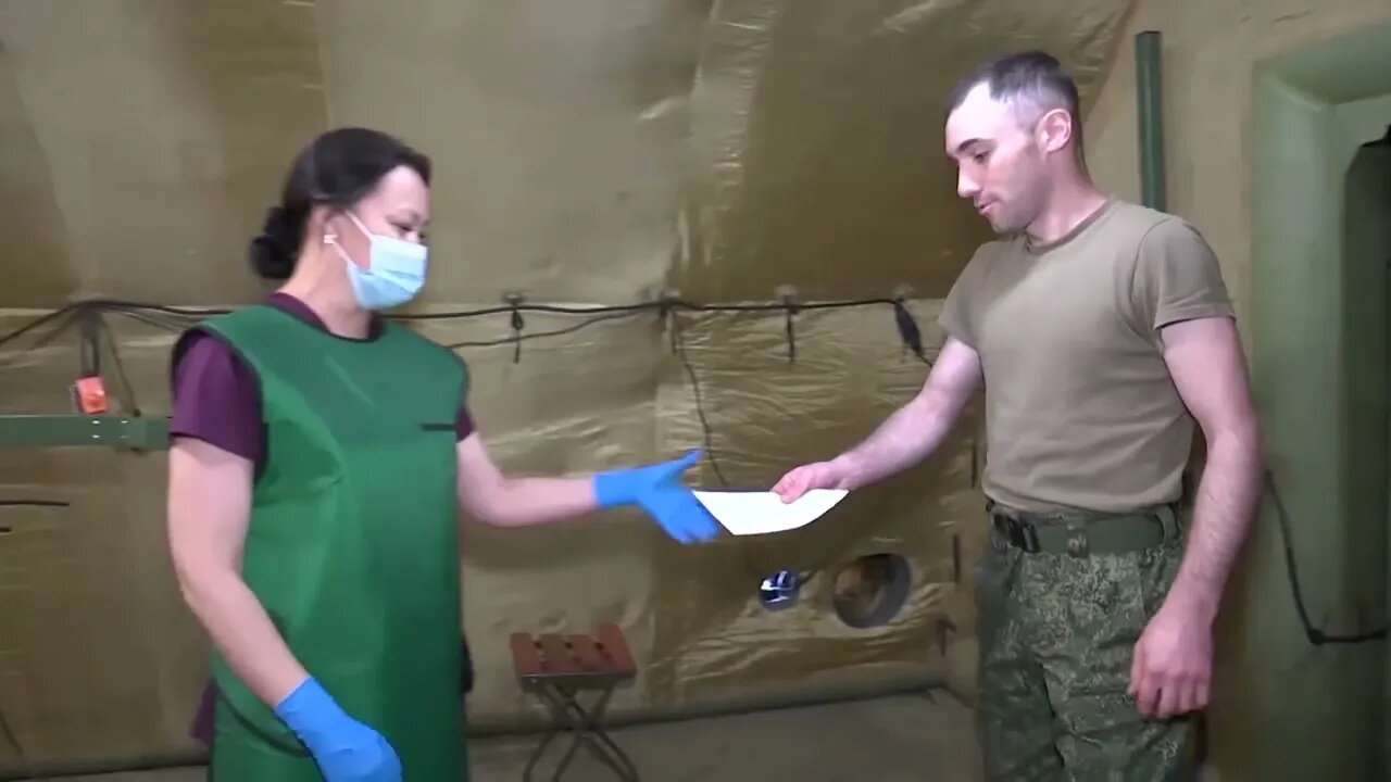 Russian Special Purpose Medical Detachment Field Hospital Treat Soldiers & Local Residents As Well!