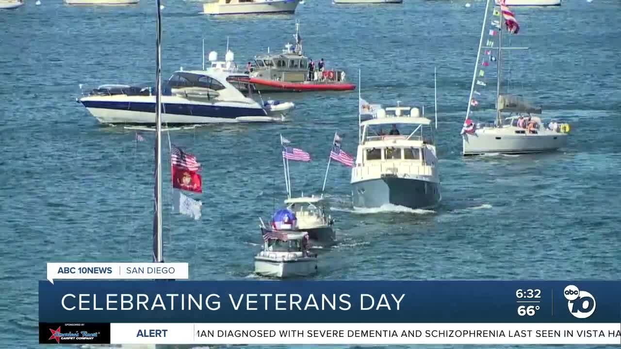 Veterans Day events being held around San Diego