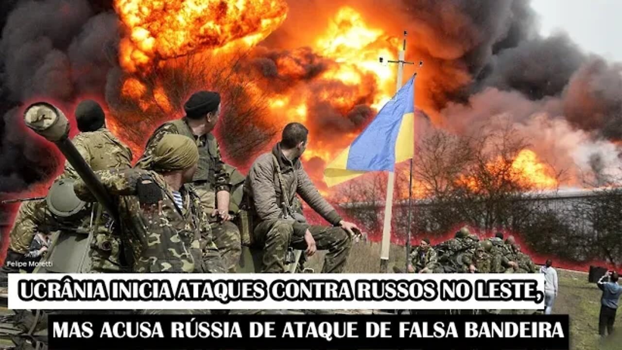 Ucrânia Inicia ∆.t.∆ques Contra Russos No Leste, Mas Acusa Rússia De ∆.t.∆que De Falsa Bandeira