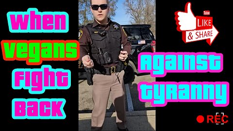Vegan harassed for using a public park during business hours