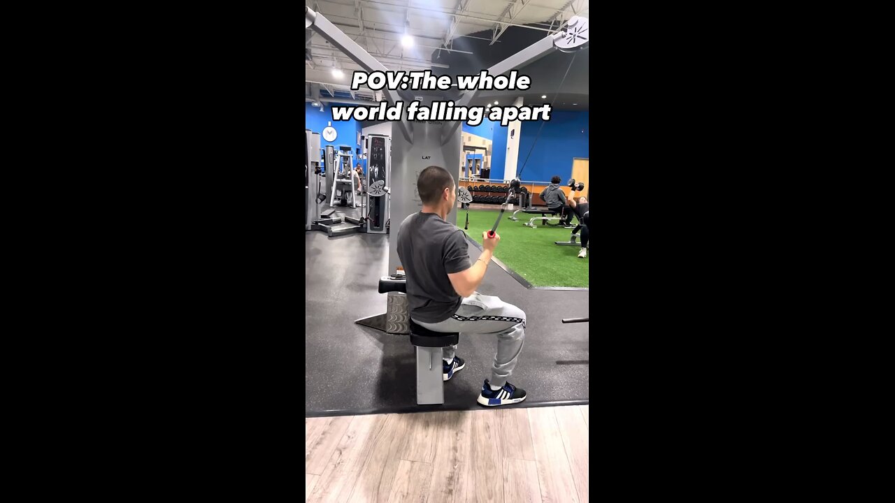 The world going into chaos / back day