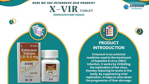 X-VIR (ENTECAVIR 0.5MG Tablets)