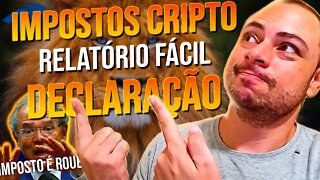 DECLARAÇÃO de CRIPTOMOEDAS? RELATÓRIO de TODAS as TRANSAÇÕES FÁCIL