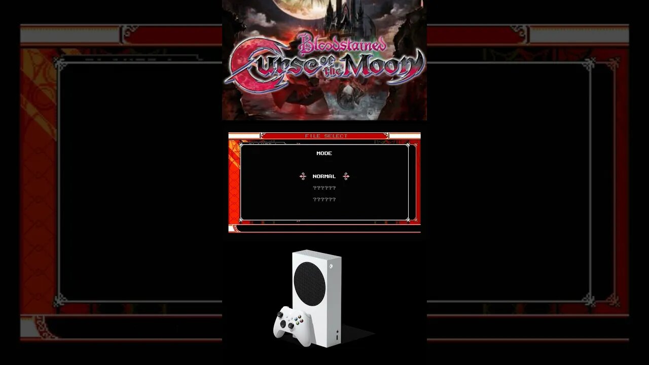 BLOODSTAINED CURSE OF THE MOON-GAMEPLAY .-XBOX SERIES S -60 FPS-720P.