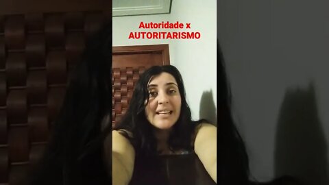 Autoritário ou com autoridade? Assista o nosso último vídeo #shorts