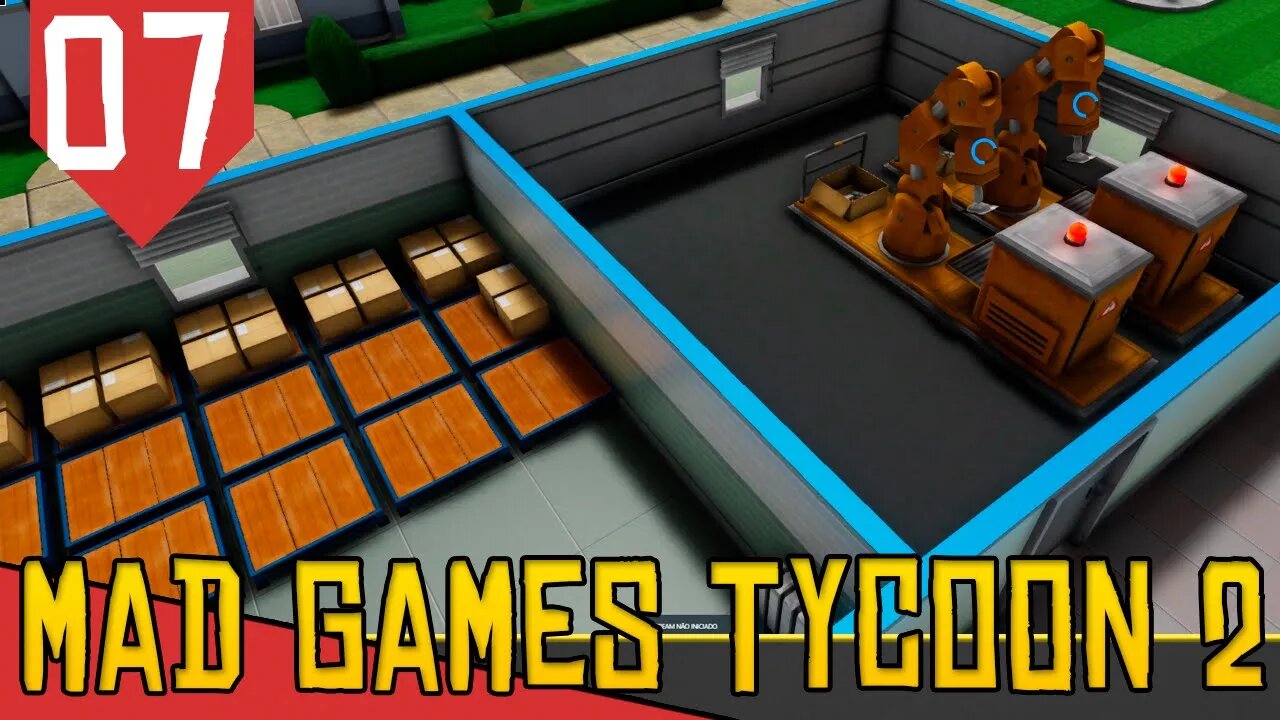 Abrindo uma FABRICA DE JOGOS - Mad Games Tycoon 2 #07 [Série Gameplay Português PT-BR]