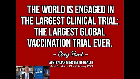 The biggest clinical trial willing sheep as volunteers