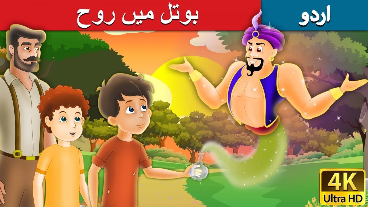 Spirit in the Bottle in Urdu | Urdu Story | Mr vloger 2.2