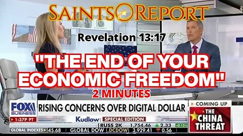 2675. ⚠️⚠️ The End of Economic Freedom | CBDC ⚠️⚠️