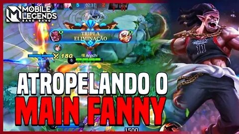 Main FANNY bom é main FANNY SENDO AMASSADO!!! | MLBB