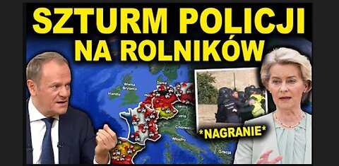 ROLNICY ZAATAKOWANI PRZEZ POLICJĘ