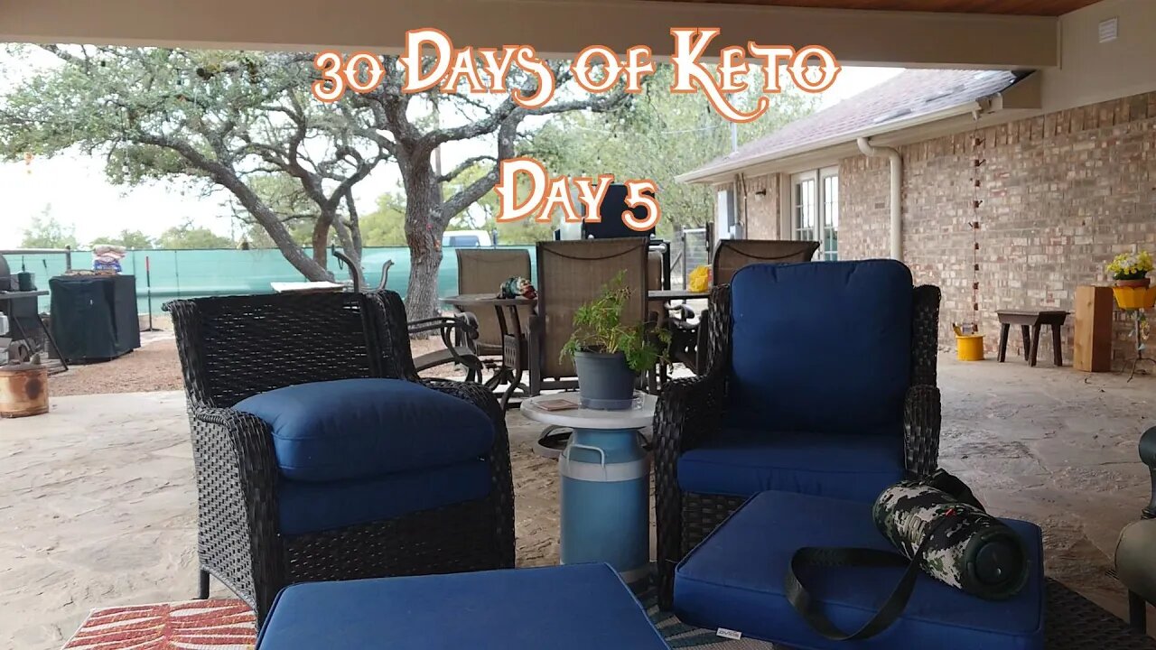 30 Days on the Keto Diet... Day 5.