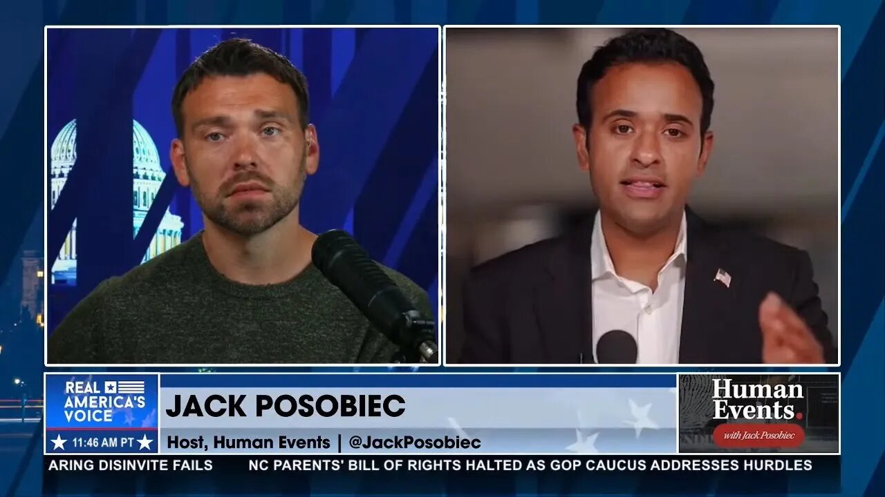 Vivek Ramaswamy & Jack Posobiec: The Admin Class is Going After Trump