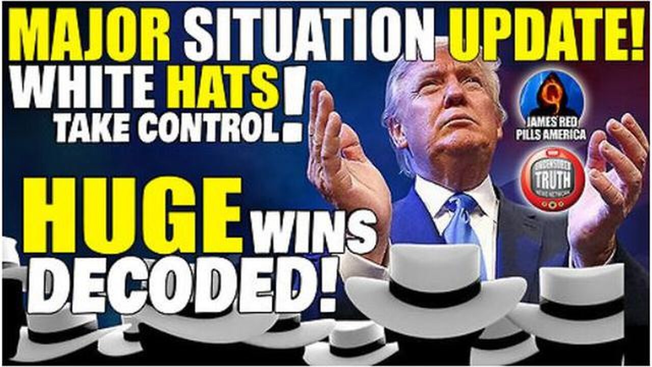 SITUATION UPDATE! HUGE WIN DECODED! TRUMP & WHITE HATS IN CONTROL! ART OF THE DEAL PLAYING OUT! WOW!