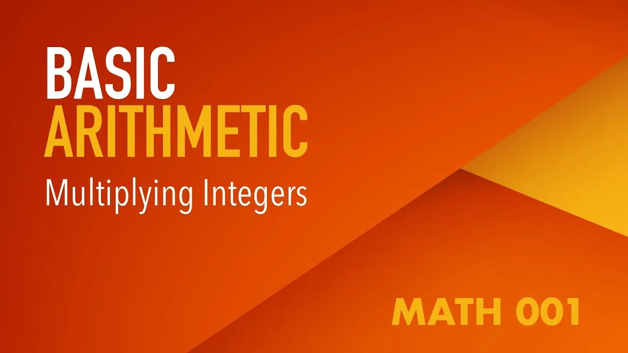 Multiplying Integers (Explained in Spanish)