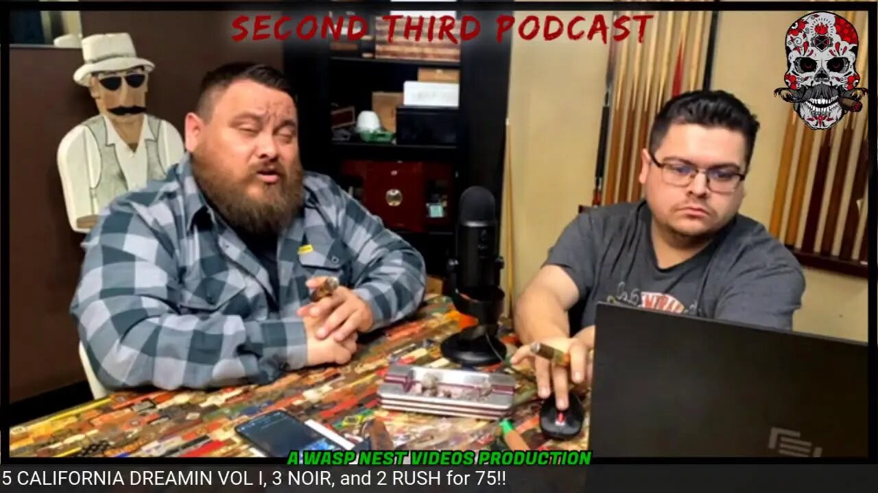 Second Third Podcast talking Luxury Cigar Club