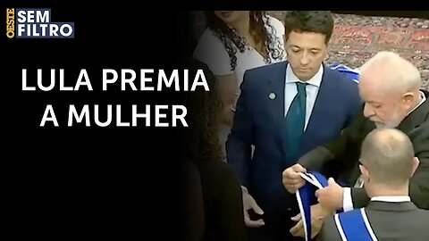 Janja ganha de Lula a mais alta condecoração da Ordem de Rio Branco | #osf