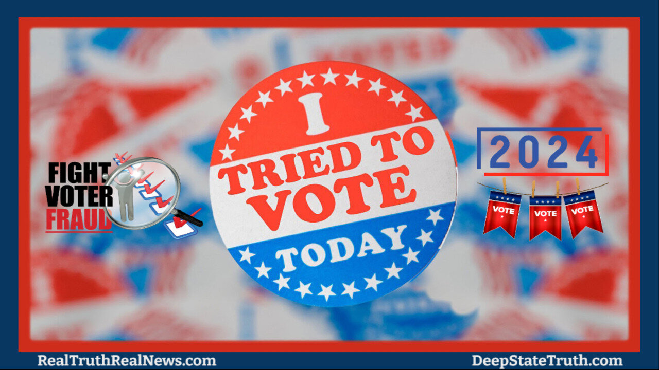 🇺🇸 🗳️ Rampant Voter Fraud Ahead of Election Day '24 ⭐ And Hundreds Still Rot in Jail For Protesting Election 2020