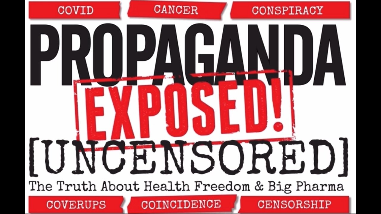 Propaganda Exposed! [UNCENSORED] - Erin Elizabeth, Health Nut News