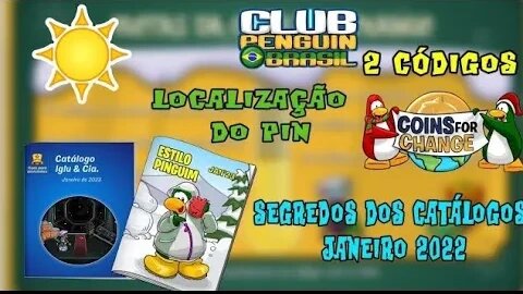 [Reup] 2 Códigos Da Coins For Change + Segredos Dos Catálogos Janeiro 2023 Com Pin | Club Penguin Br