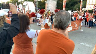 UT Pre Game Parade Part 1.
