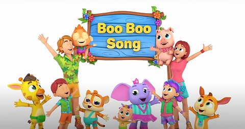 The Boo Boo Song | Sick Song For Kids | Nursery Rhymes and Baby Songs with Zoobees | Children Song