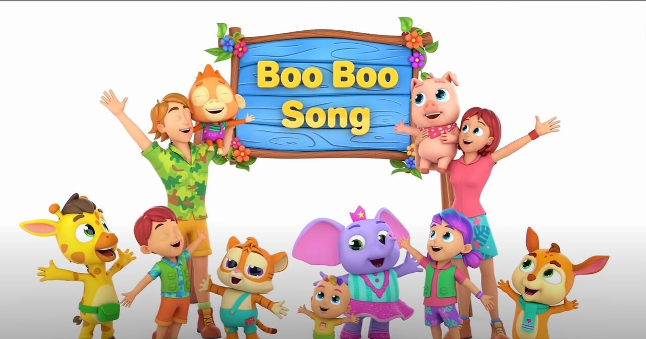 The Boo Boo Song | Sick Song For Kids | Nursery Rhymes and Baby Songs with Zoobees | Children Song