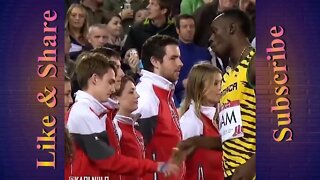 Usain Bolt shows Kindness and respect are the best. Thats Why he is the Best Athlete