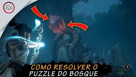 Kena Bridge Of Spirits, Como resolver o puzzle do Bosque | super dica PT-BR