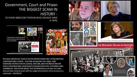Government, Court and Prison: THE BIGGEST SCAM IN HISTORY