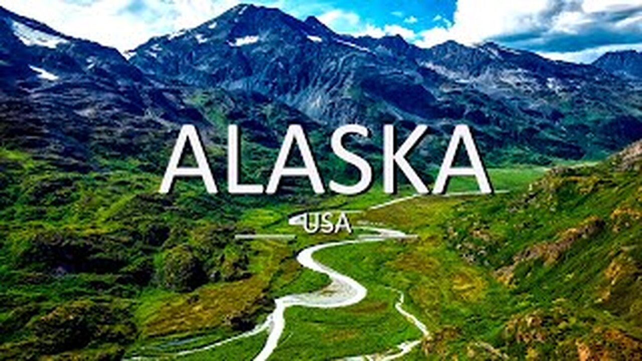 Alaska (4K UHD) | Relax music, piano music for sleep with video