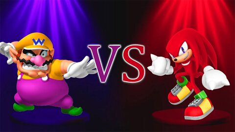 Who Is Strongest | Knuckles VS Wario