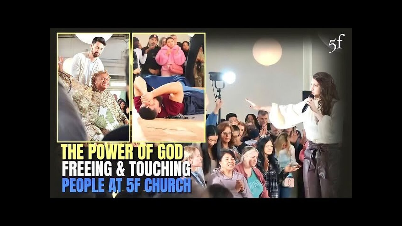The Power of God Freeing & Touching People so Powerfully at 5F Church in LA
