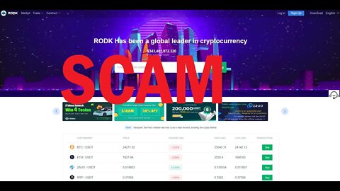 Koneoy.com is a SCAM exchange with the SCAM crytpo ZAOU!