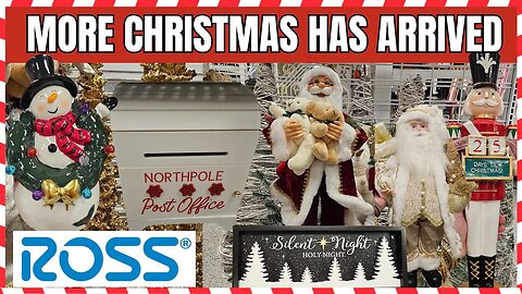 NEW Christmas Arrivals at Ross | Santa Mailbox & More | Store Walk Thru | #ross #christmas