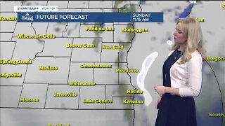 Cold night, quiet weather Sunday