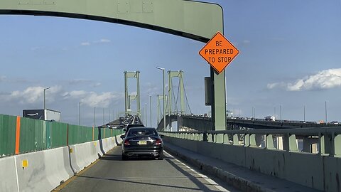 Delaware🌉Memorial Bridge to New Jersey