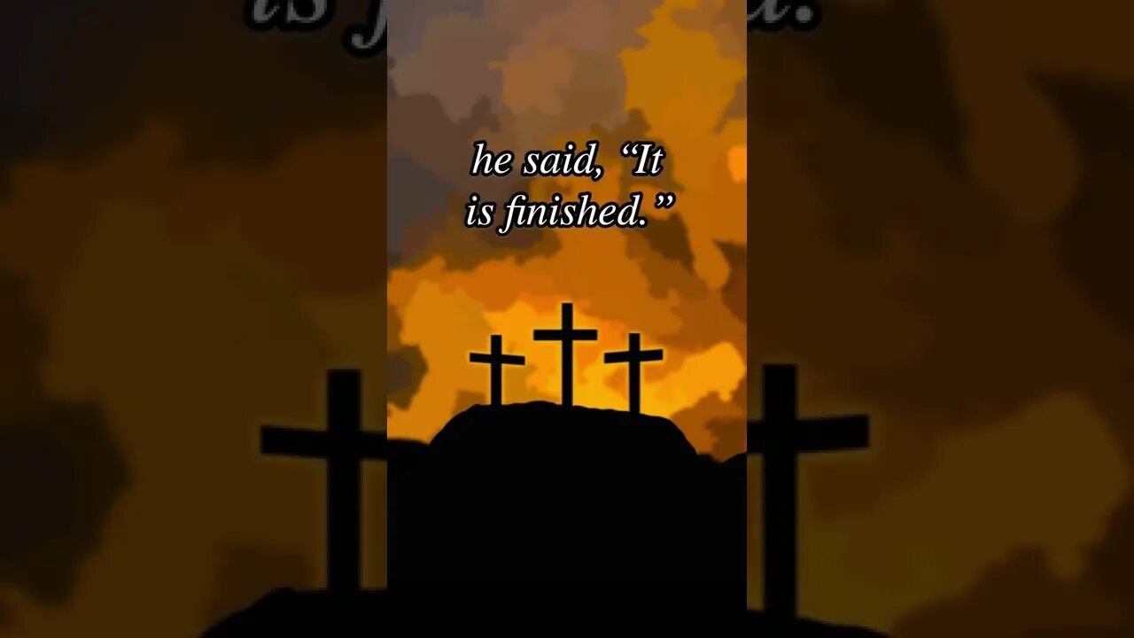 It is finished #itisfinished #cross #sunset #sunrise #goodfriday #Christian #bibleverse,