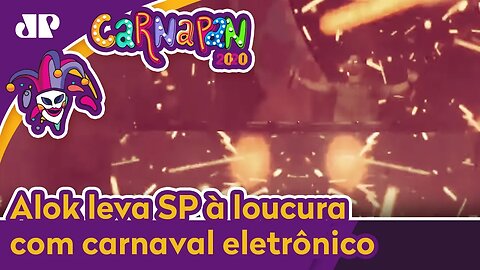 Alok leva São Paulo à loucura com Carnaval eletrônico