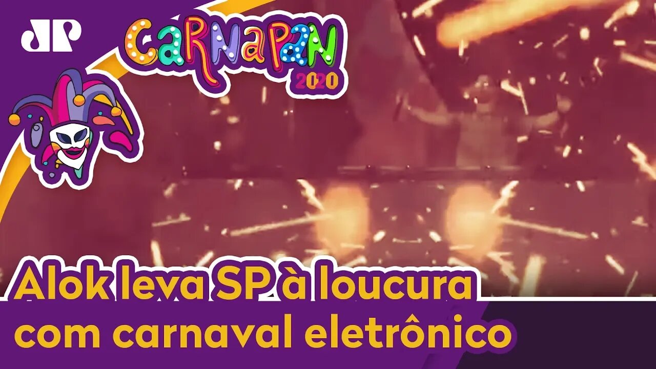 Alok leva São Paulo à loucura com Carnaval eletrônico