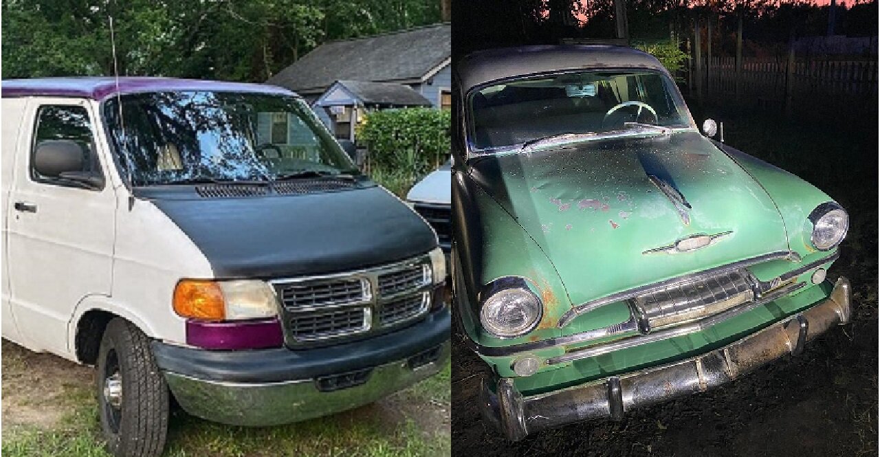 2001 Dodge Van Walk Around and 1954 Plymouth Update