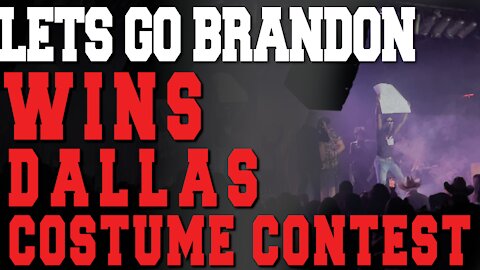 Dallas Halloween Costume Winner (Lets Go Brandon)