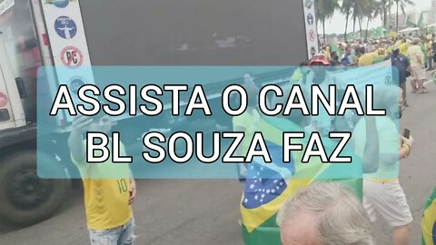 MANIFESTAÇÃO COPACABANA AGORA.