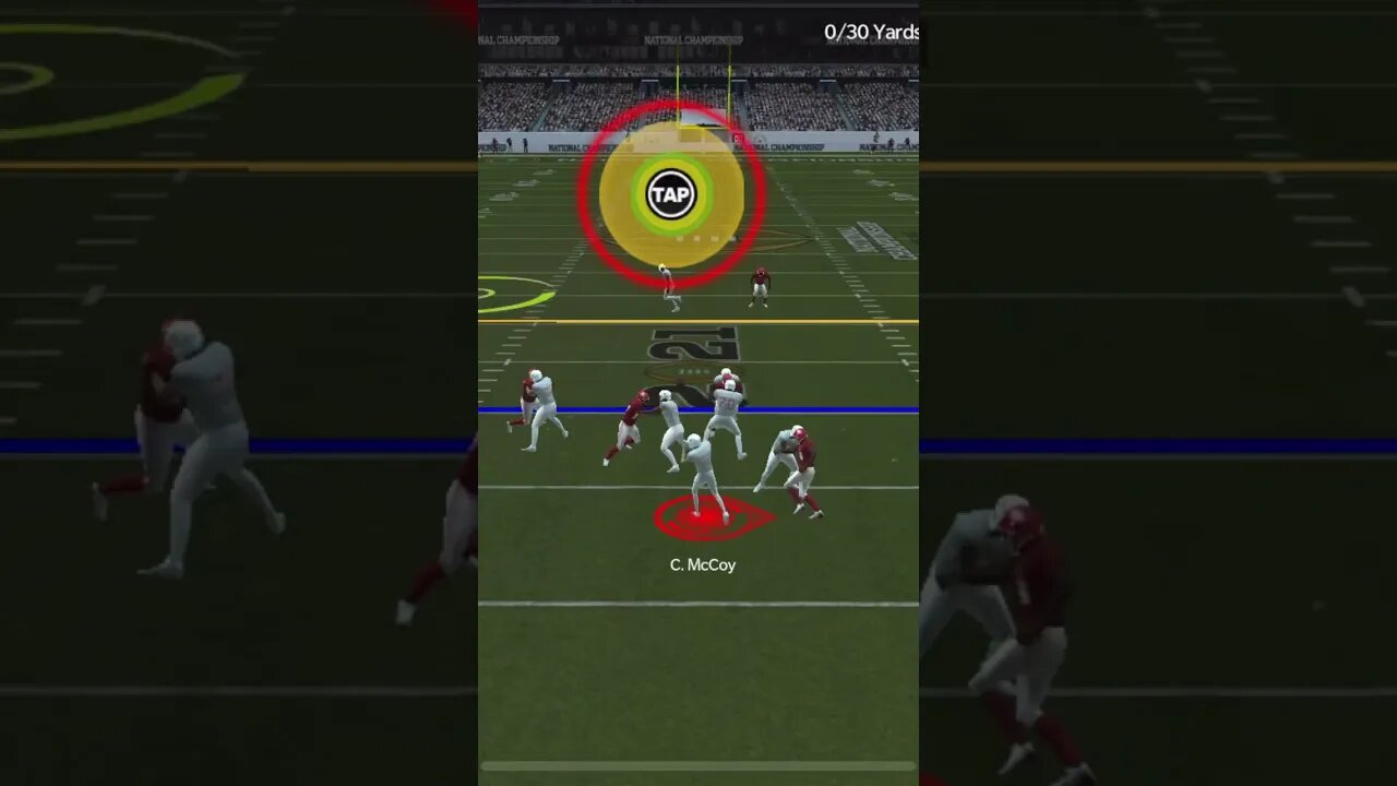 Texas Longhorns QB Colt McCoy Pass Completion Gameplay - Madden NFL 22 Mobile Football