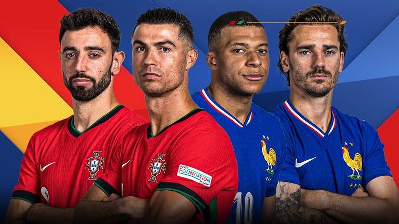 Euro 2024 Quarter Finals: France Vs Portugal #sport #live #football #euros #portugal #france #mbappe