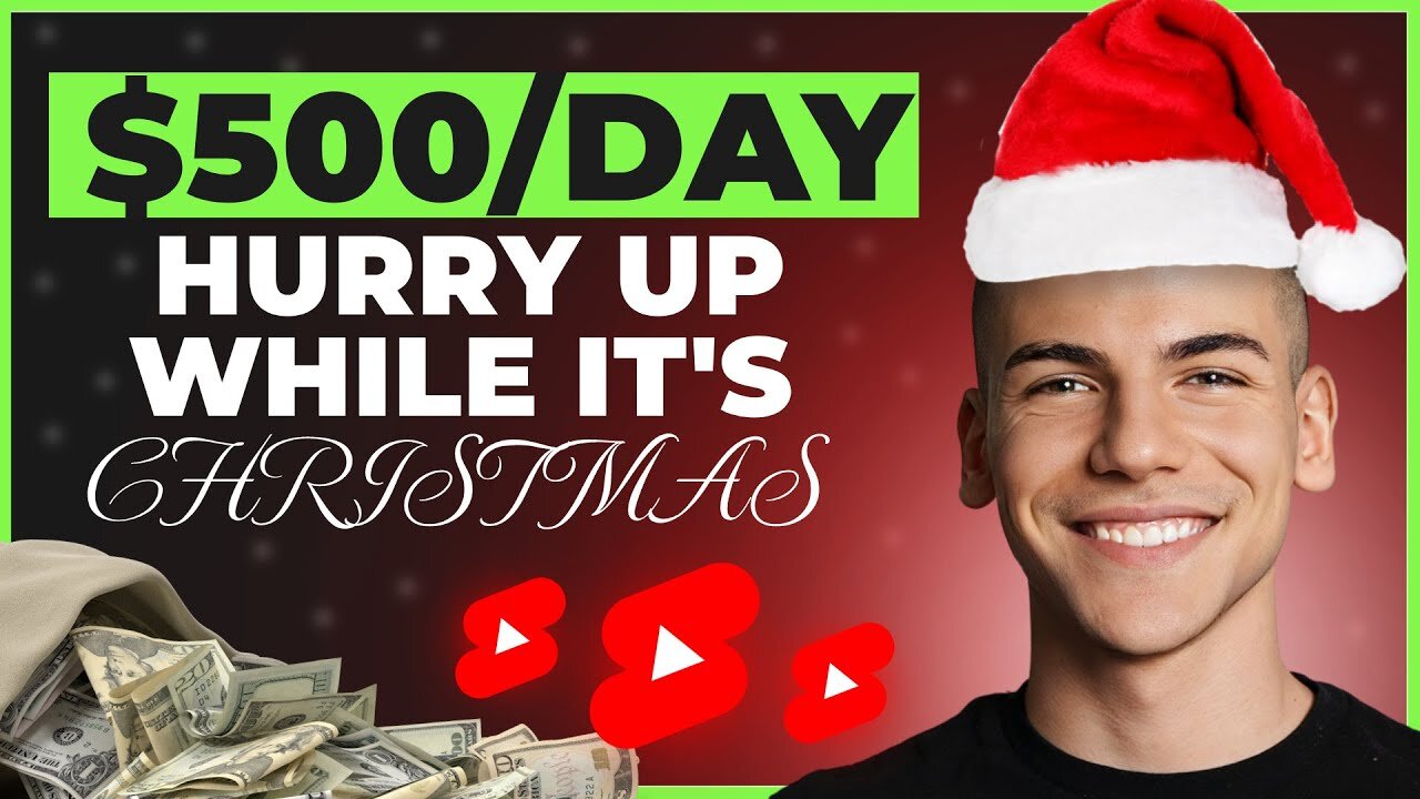 How to Make $500_Day Copy Pasting Christmas YouTube Shorts for Beginners