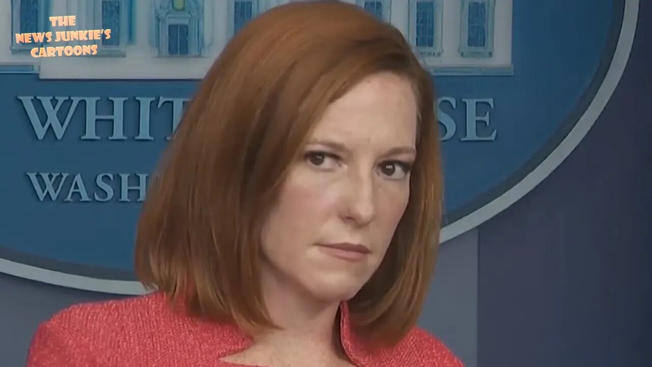 Look at Psaki's reaction to hearing the name of Afghanistan.