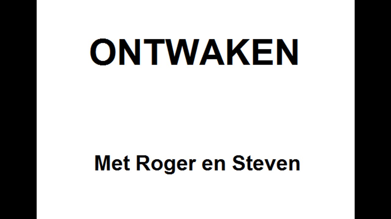 DEEL 1 - ONTWAKEN MET ROGER EN STEVEN!