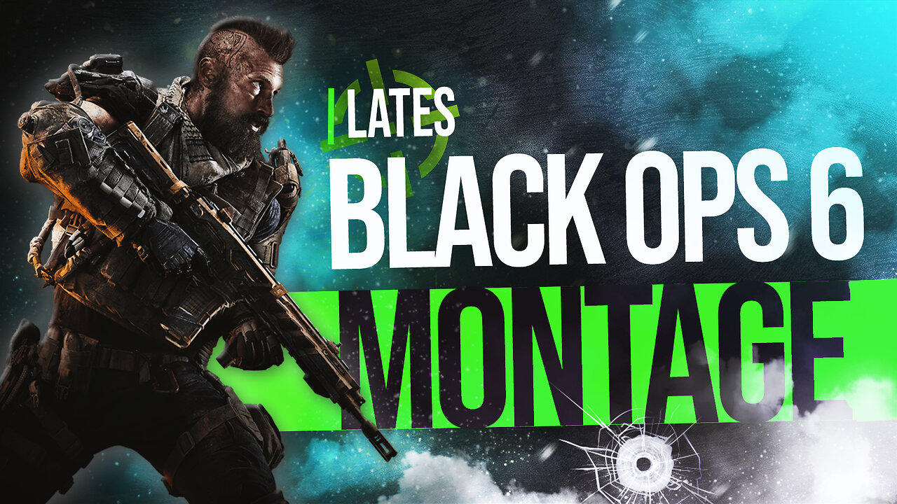 BLACKOPS6 STREAM MONTAGE ! ALL BLACK EVERYTYHING! ENJOY