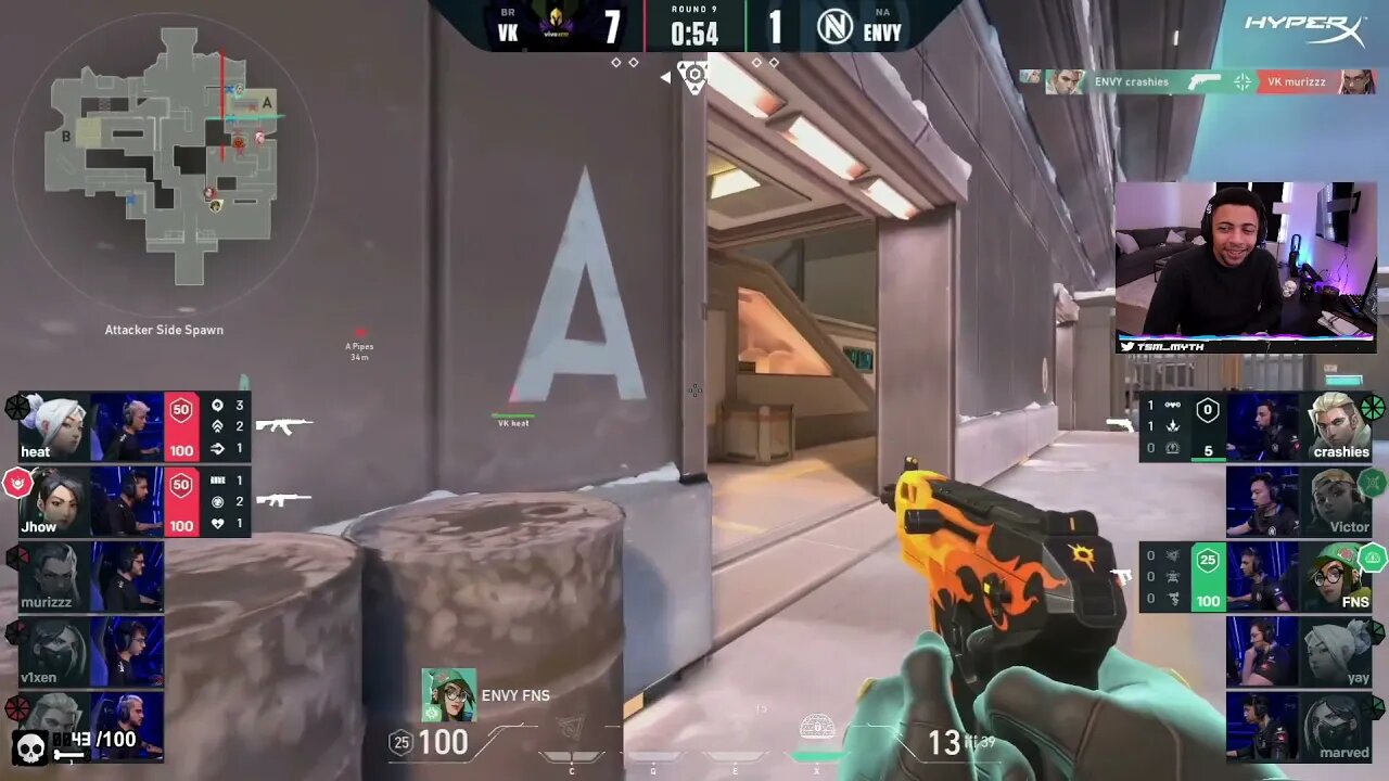 NV crashies 5K CLUTCH AGAINST VIVOKEYD Myth react